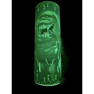 20 oz Slimmer Glow in the Dark Stainless Steel Tumbler with Lid, Straw